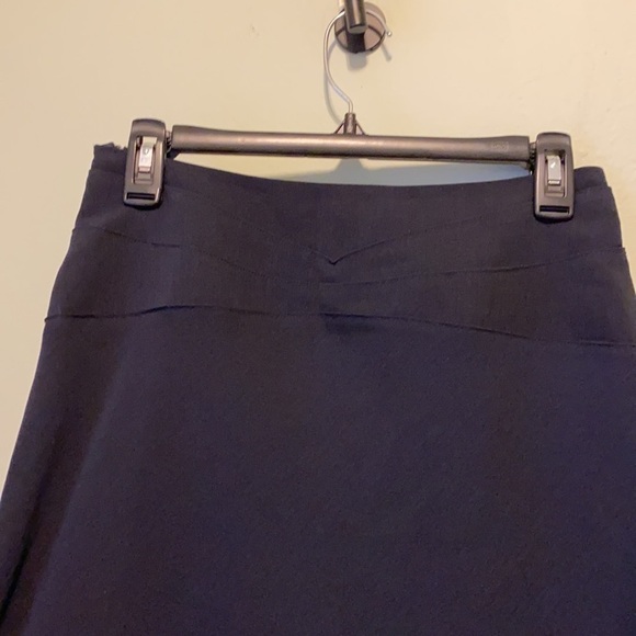 Pablo Gerard Darel | Navy MIDI 100% Polyester Skirt - Picture 4 of 7